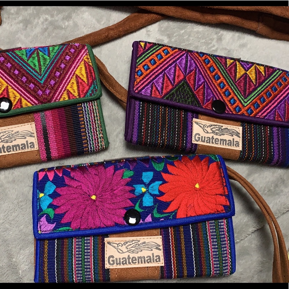Beautiful embroidered wallet